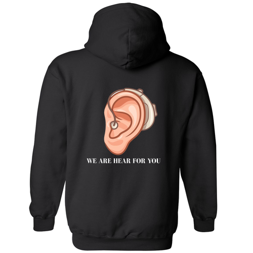 Gildan Heavy Blend Hooded Sweatshirt -- Black