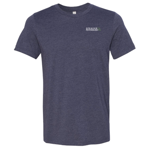 Bella Canvas Unisex Heather CVC T-Shirt -- Heather Midnight Navy
