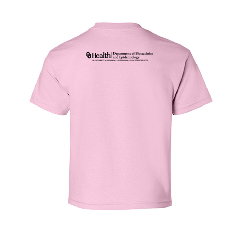 Youth Gildan Ultra Cotton Basic T-Shirt -- Light Pink
