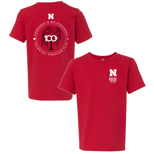 Youth 100 Years Tee -- Red