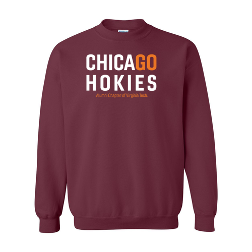 Crew Neck Sweatshirt -- Maroon
