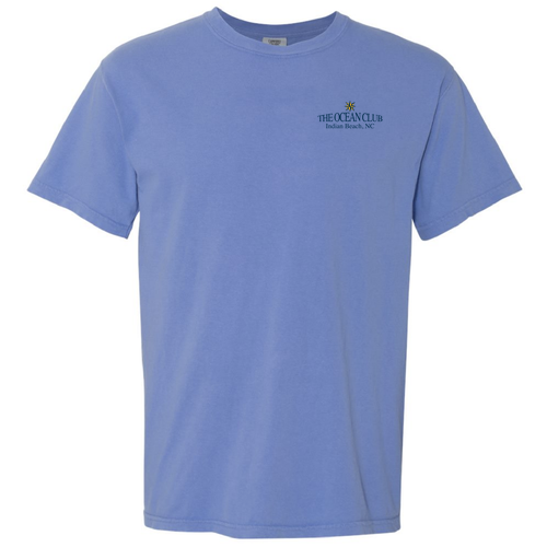 Comfort Colors Ringspun Garment Dyed T Shirt -- Mystic Blue