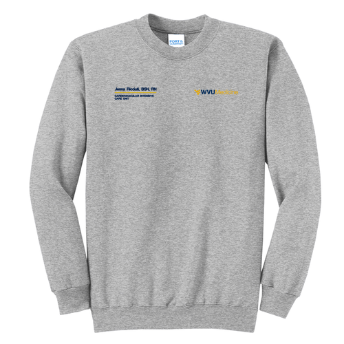 Port and Company Classic Crewneck Sweatshirt -- Athletic Heather