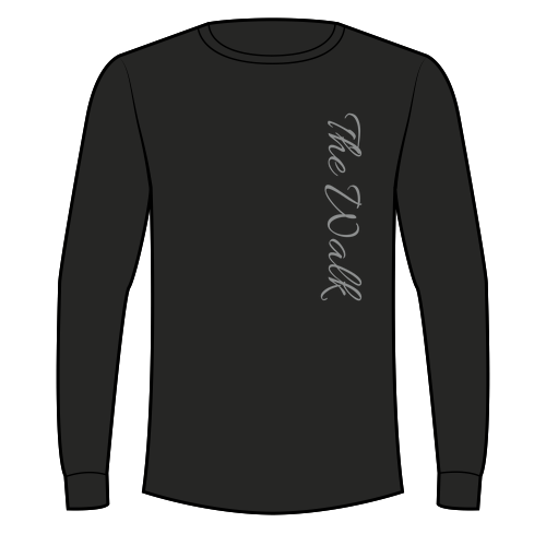 Gildan Ultra Cotton Longsleeve Basic T-Shirt -- Black