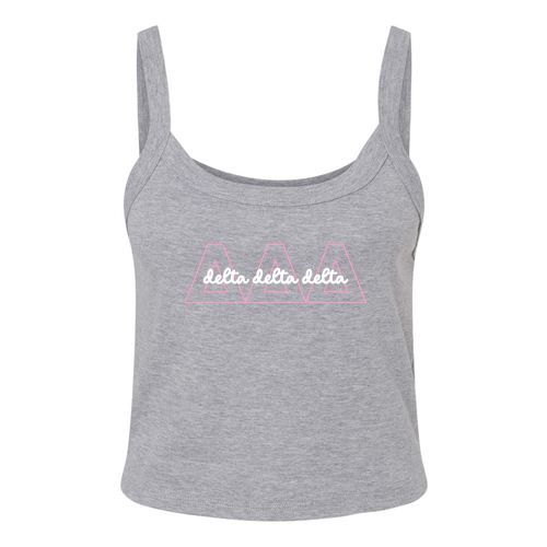 Bella+Canvas Women's Spaghetti Strap Tank -- Athletic Heather