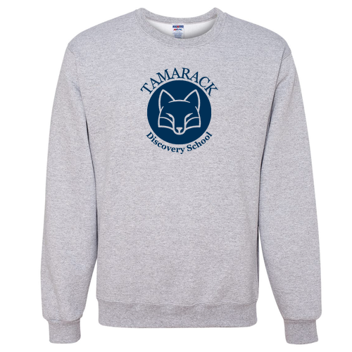 Jerzees 8 Oz., 50/50 Nublend Fleece Crew -- Ash