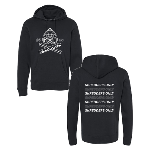 MSSC Unisex Fleece Hooded Sweatshirt -- Black