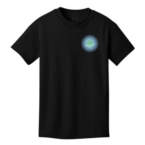 Port and Company Youth 5.4oz T Shirt -- Jet Black