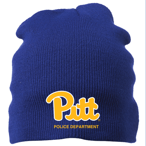 Yupoong Acrylic Knit Hat -- Royal