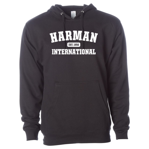 Independent Trading Midweight Hooded Sweatshirt -- Black