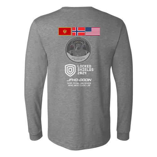 Bella+Canvas Unisex Heather Cvc Long Sleeve Tee- Heathers -- Deep Heather