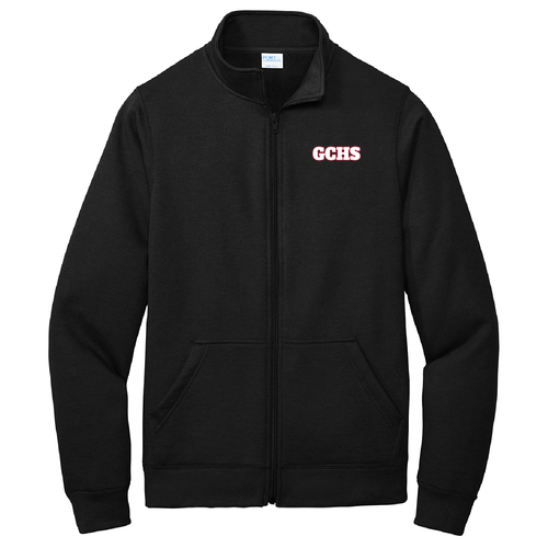 Black Full-Zip Sweatshirt