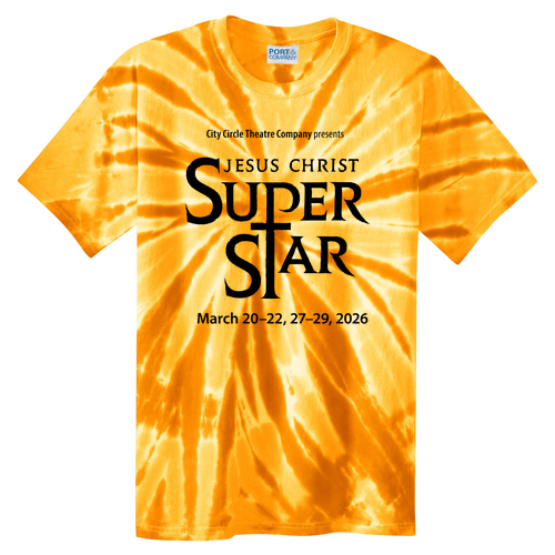 Port and Company Tie Dye Tee -- Gold