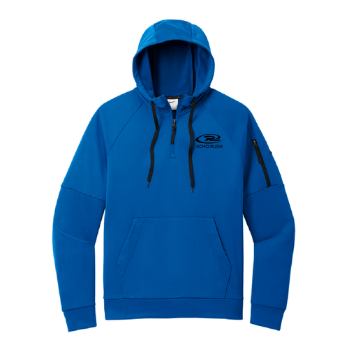 Therma-Fit Pocket 1/4-Zip Fleece Hoodie -- Game Royal