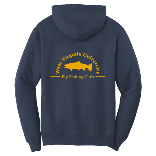 Port and Company Core Fleece Pullover Hooded Sweatshirt -- Navy