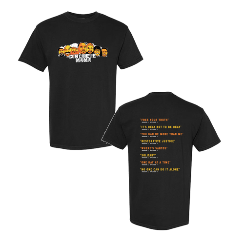 S2 Tracklist Comfort Colors Unisex Garment-Dyed Heavyweight T-Shirt -- Black