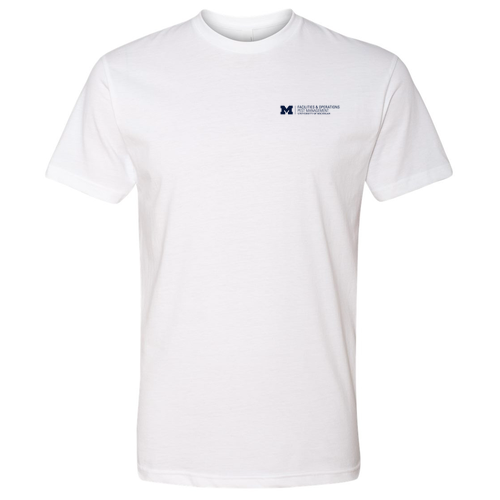 Next Level Soft/Fitted CVC Tee -- White, $12