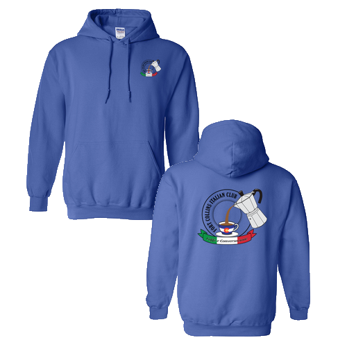 50/50 Cotton/Poly Hoodies -- Royal
