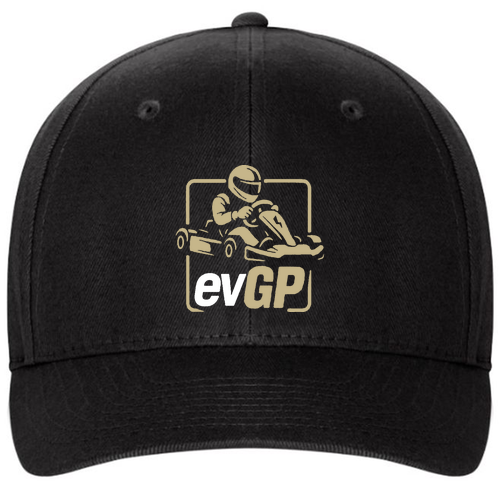 Yupoong Flexfit Low Profile Twill Black Hat
