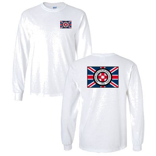 Gildan Ultra Cotton Longsleeve Basic T-Shirt -- White