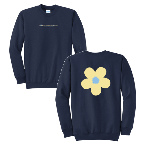 Port and Company Classic Crewneck Sweatshirt -- Navy
