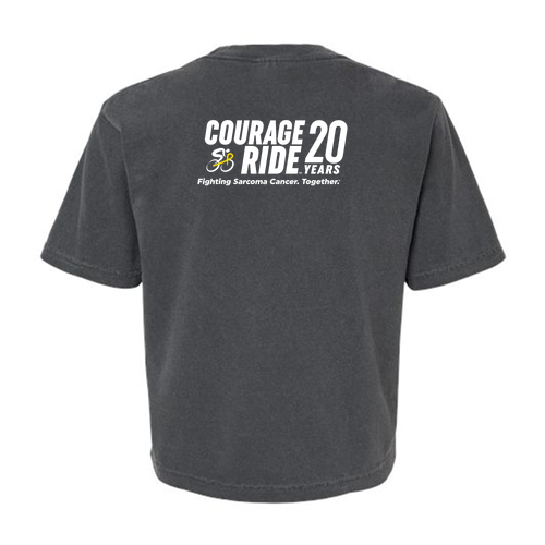 Comfort Color Lady's Heavyweight Boxy Tee -- Pepper