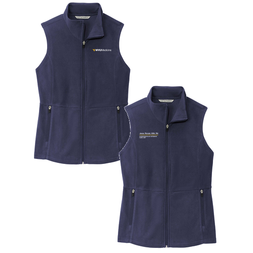 Port Authority ® Ladies Accord Microfleece Vest -- Navy