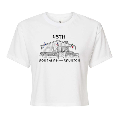 Next Level Ladies' Ideal Crop T-Shirt -- White