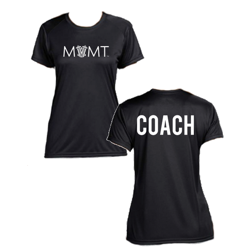 Coach's Ladies Cooling Performance Crew -- Black