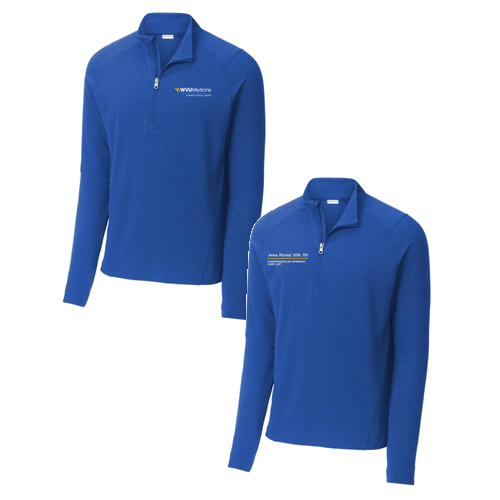Sport-Tek Sport-Wick Flex Fleece Quarter-Zip -- True Royal