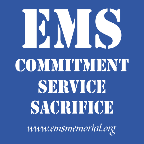 National EMS Memorial Unisex Performance Tee Royal Blue