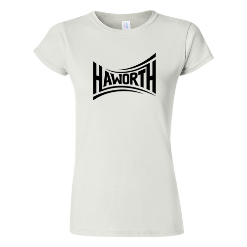Gildan Ladies Fashion Fit T-Shirt -- White
