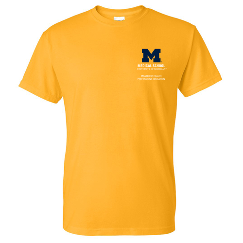 Mens/Unisex Gildan DryBlend 50/50 T-Shirt -- Gold