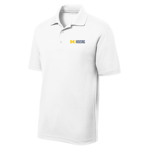 Sport-Tek PosiCharge RacerMesh Polo -- White