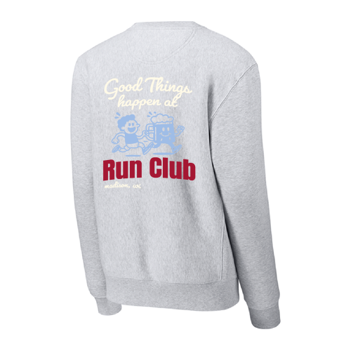 Sport-Tek Super Heavyweight Crewneck Sweatshirt -- Athletic Heather