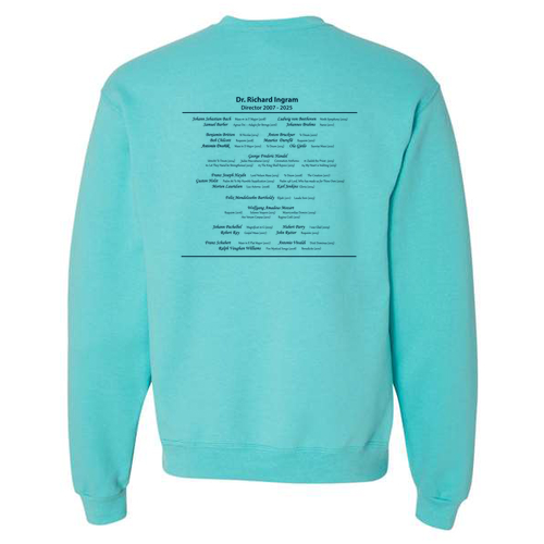 Jerzees 8 Oz., 50/50 Nublend Fleece Crewneck Sweatshirt -- Scuba Blue