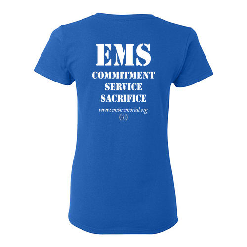 National EMS Foundation Ladies Tee Royal