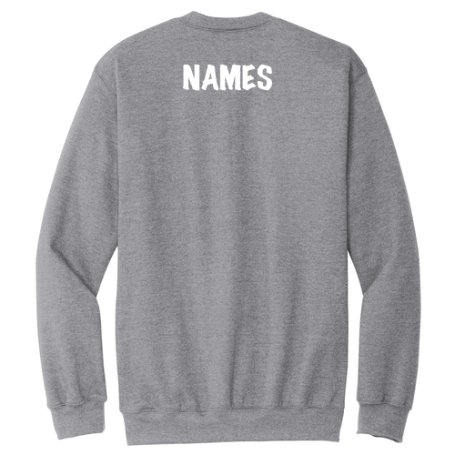 Gildan Adult Softstyle Fleece Crew Sweatshirt -- Rs Sport Grey