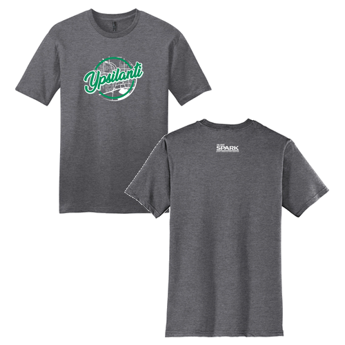 Mens/Unisex District Threads Soft Very Important Tee -- Heathered Charcoal