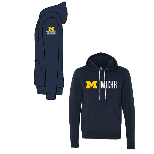 Bella Canvas Soft Sponge Fleece Hoodie -- Navy