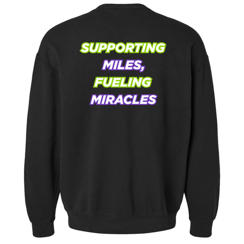 Comfort Colors Lightweight Adult Ringspun Crewneck Sweatshirt -- Black
