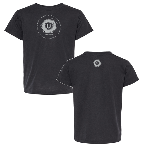 Toddler Bella Canvas Triblend Short Sleeve Tee -- Solid Black