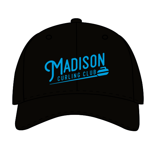 Pacific Headwear Trucker Mesh Hat -- Black / Neon Blue