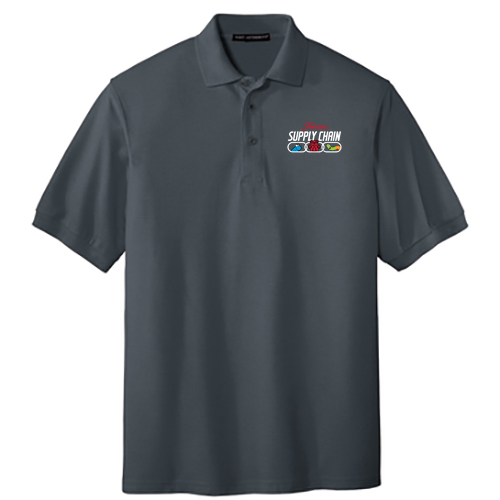 Port Authority Silk Touch Sport Shirt -- Steel Grey