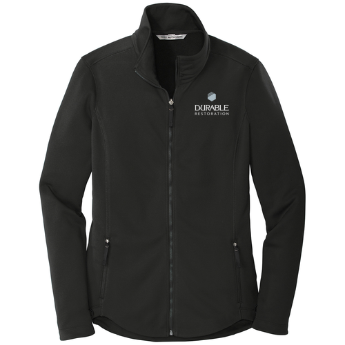 Port Authority Ladies Collective Smooth Fleece Jacket -- Deep Black