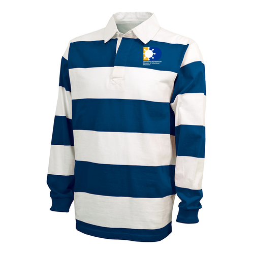 Charles River Classic Rugby Shirt -- Royal / White