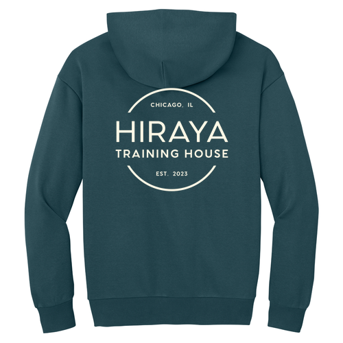 Hiraya Classic Logo Hoodie -- Deep Cyan
