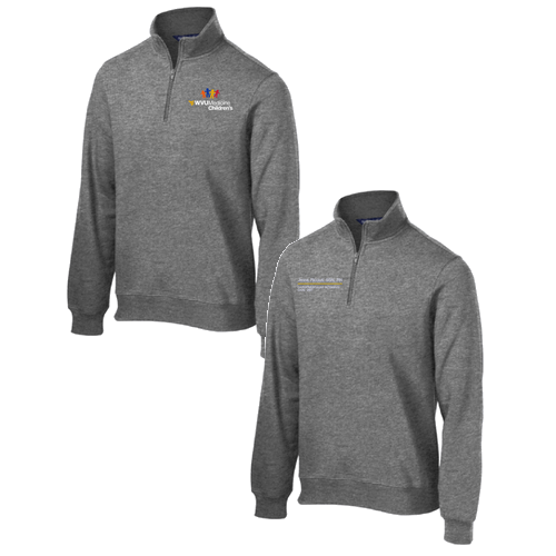 Sport Tek Quarter Zip Sweatshirt -- Vintage Heather
