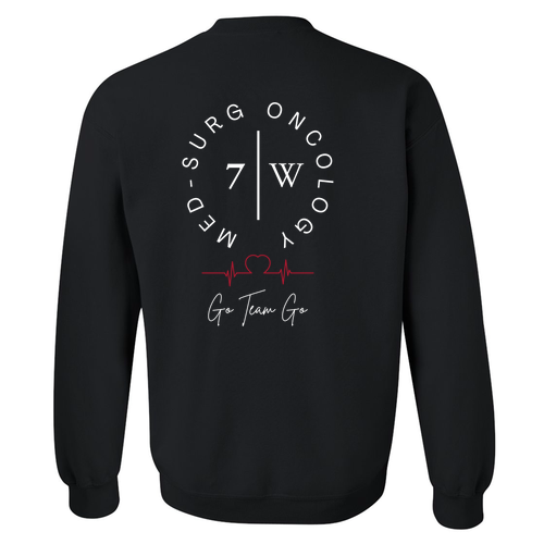 Gildan Heavy Blend Crew Neck Sweatshirt -- Black