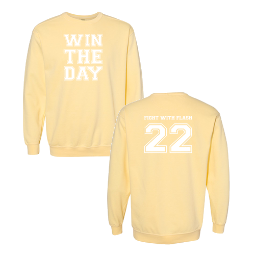 Comfort Colors Crewneck Sweatshirt -- Butter